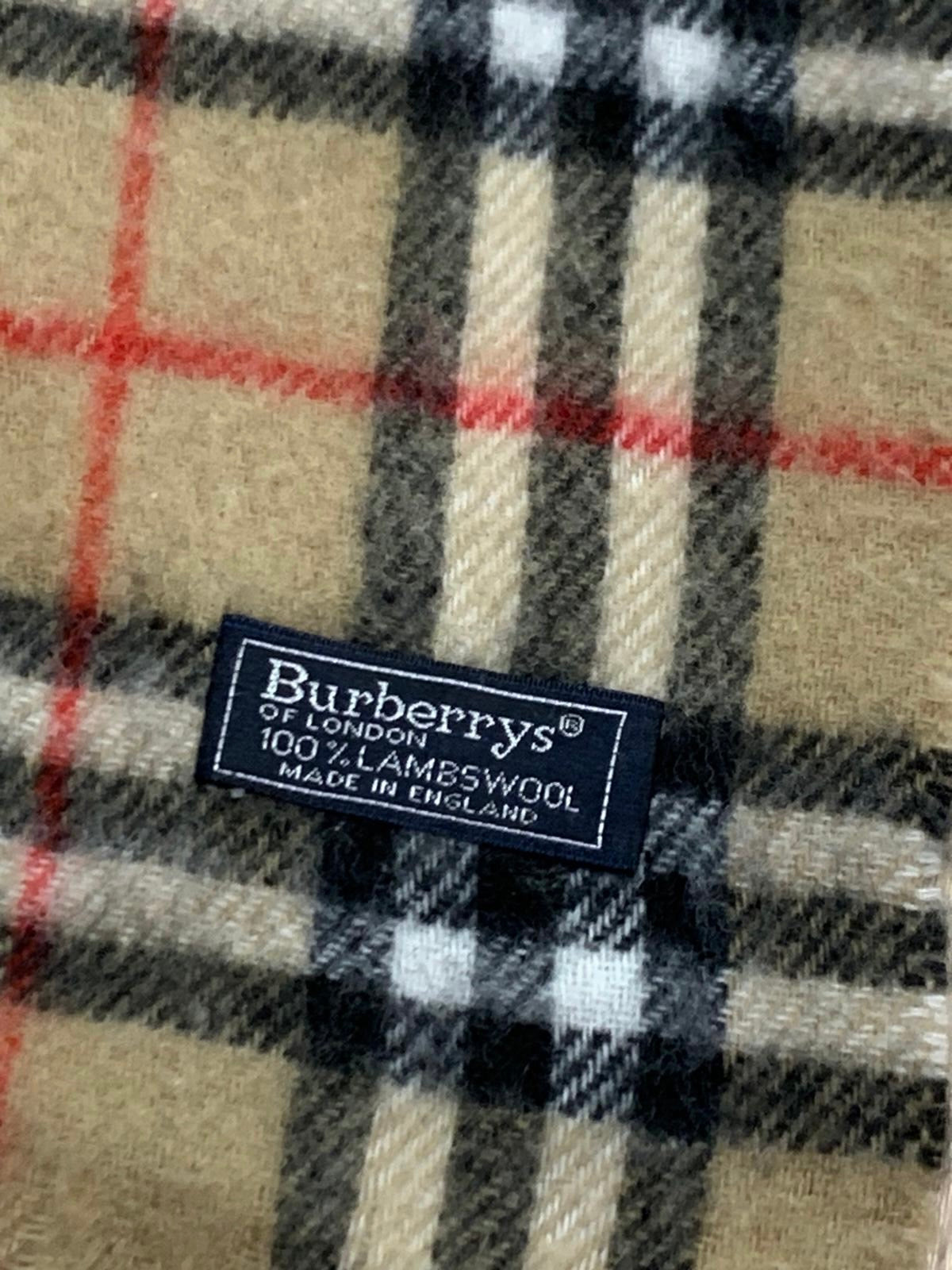 Écharpe Burberry 100% Laine