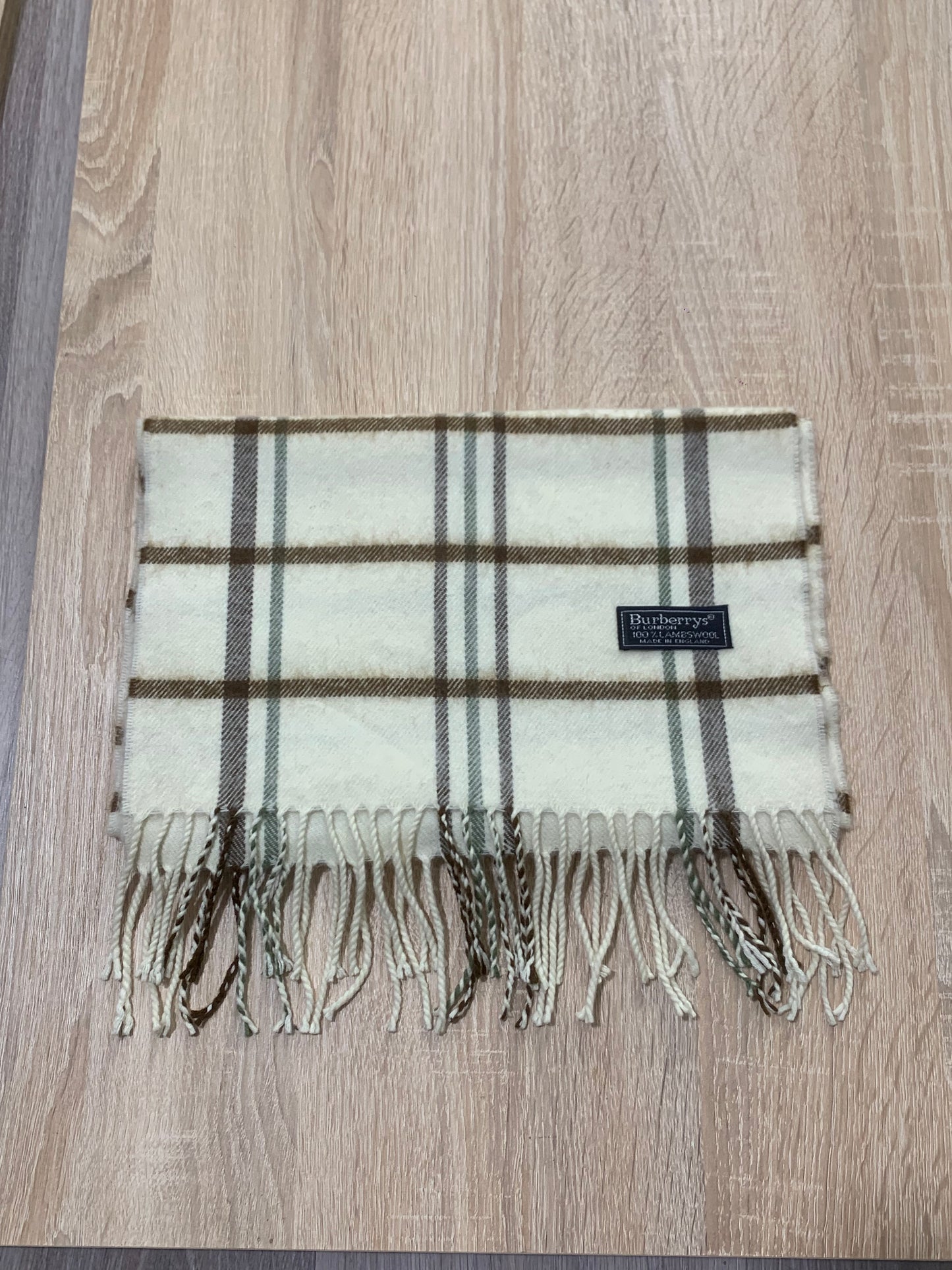 Écharpe Burberry 100% Laine