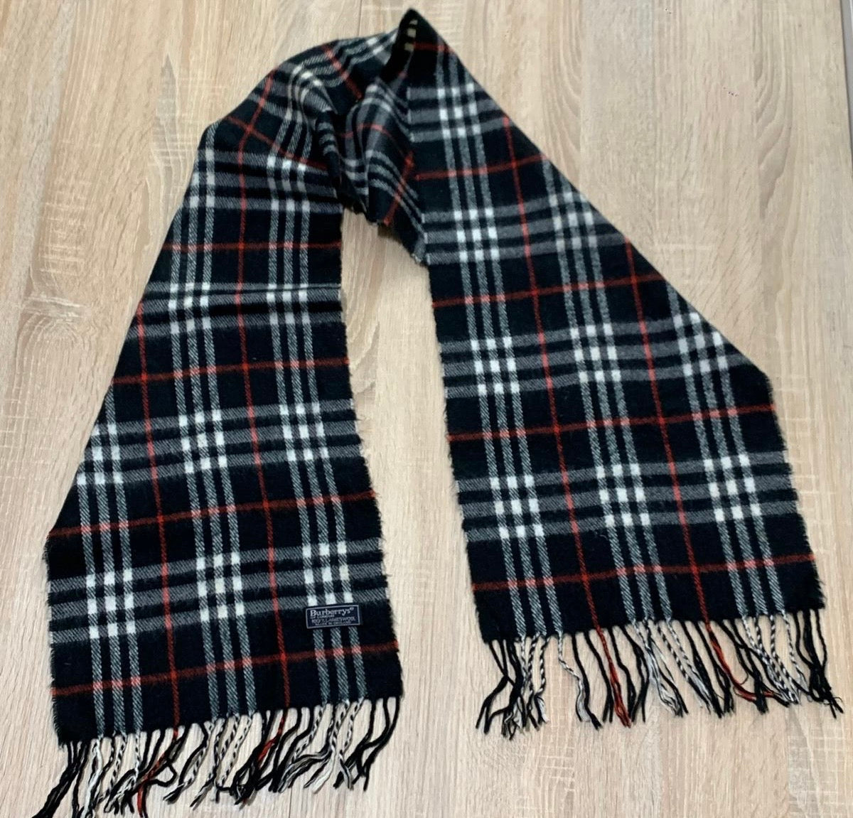 Écharpe Burberry 100% Laine